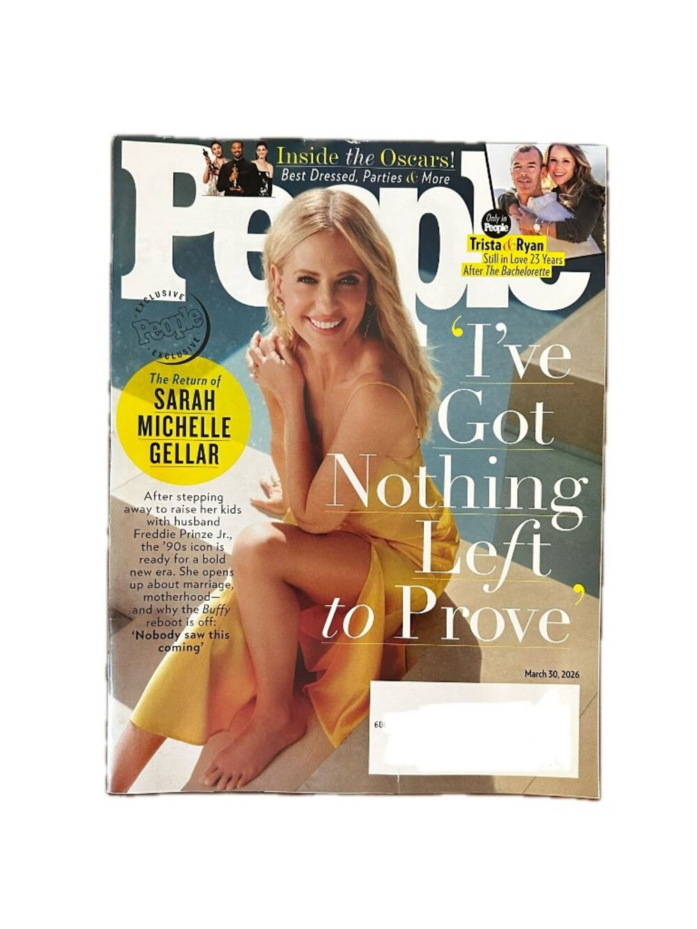 People Magazine March 30 2026 Sarah Michelle Gellar Inside the Oscars